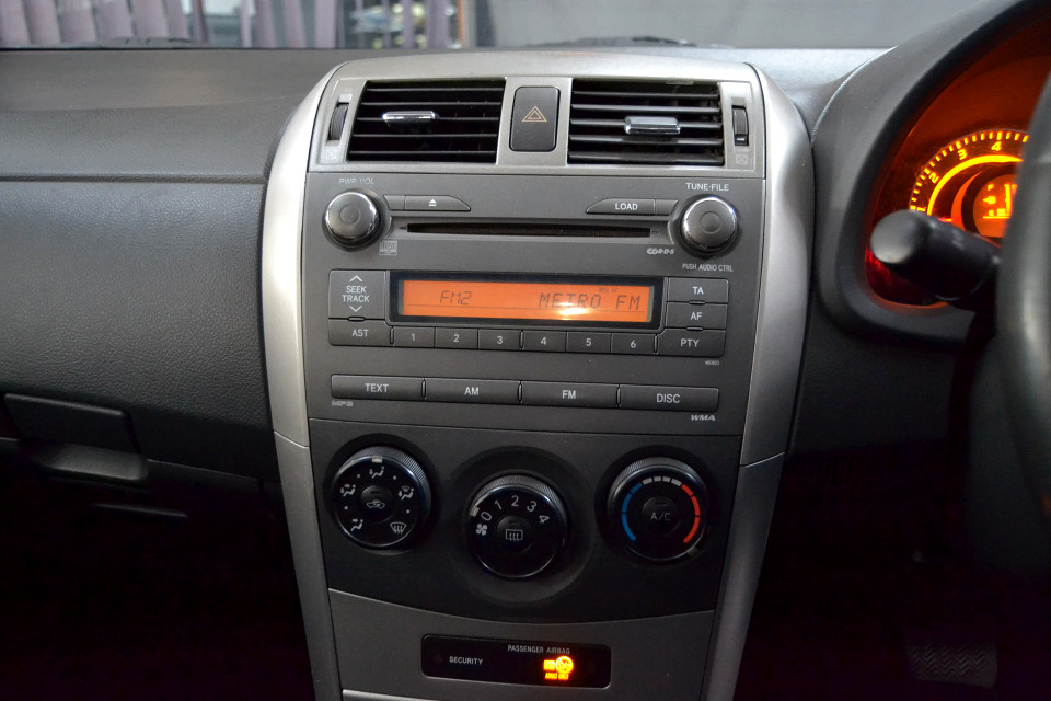 Reliable, Comfortable, Auto Sedan!| 2009 TOYOTA COROLLA 1.6 ADVANCED M-MT id: 288595