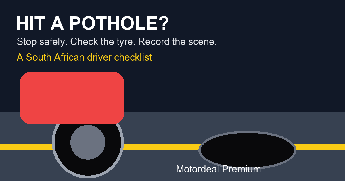 Hit a Pothole? What South African Drivers Should Check