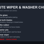 Windscreen Wipers in South Africa: A 5-Minute Safety Check
